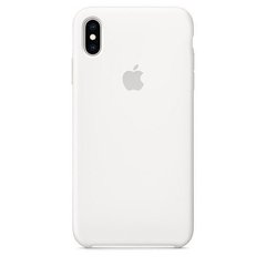 Silicone Case iPhone XS - White