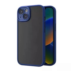 Чехол ROCK Guard Touch Protection Case Anti-drop Lens Protection для iPhone 15 Blue