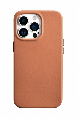 Чохол зі шкіри Nappa iCarer для iPhone 13 Pro - Brown