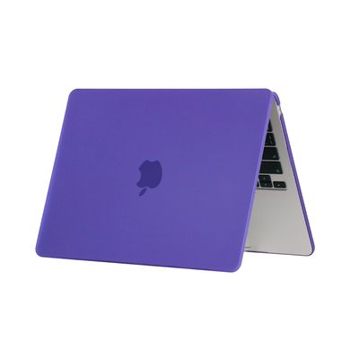 Hard Shell Case for Macbook Air 13.6" M2 2022 Soft Touch Deep Purple