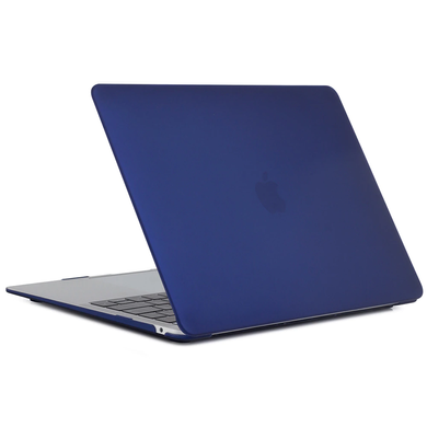 Чехол накладка Hard Shell Case for MacBook Pro 16" (2021, 2023) Soft Touch Midnight Blue