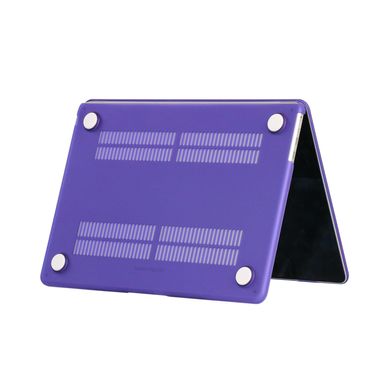 Чохол накладка Hard Shell Case для Macbook Air 13.6" M2 2022 Soft Touch Deep Purple