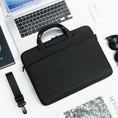 Сумка для MacBook 13" / 14" Pofoko Waterproof Oxford Cloth Laptop Handbag P510 - Black