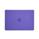 Чехол накладка Hard Shell Case для Macbook Air 13.6" M2 2022 Soft Touch Deep Purple фото 1