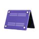 Чехол накладка Hard Shell Case для Macbook Air 13.6" M2 2022 Soft Touch Deep Purple фото 5