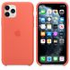 Silicone Case для iPhone 11 Pro Max - Clementine (Orange) фото 3