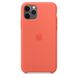 Silicone Case for iPhone 11 Pro Max - Clementine (Orange)