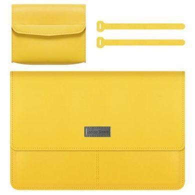Чохол папка для MacBook Pro | Air 13 Zamax MacKeeper Leather Sleeve - Yellow
