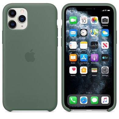Silicone Case для iPhone 11 Pro Max - Pine Green