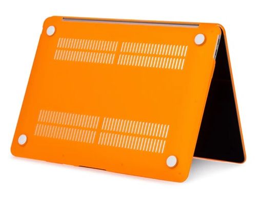 Чехол накладка Hard Shell Case for MacBook Pro 16" (2021, 2023) Soft Touch Orange