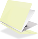 Чохол накладка Matte Hard Shell Case для Macbook Air 13.6" (M2 | M3 | M4 | M5) 2022-2026 Soft Touch Yellow Cream фото 2