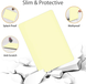 Чохол накладка Matte Hard Shell Case для Macbook Air 13.6" (M2 | M3 | M4 | M5) 2022-2026 Soft Touch Yellow Cream фото 4