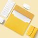 Чохол папка для MacBook Pro | Air 13 Zamax MacKeeper Leather Sleeve - Yellow фото 3