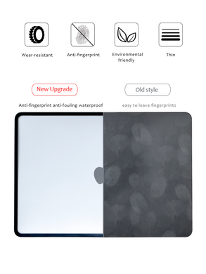 Чехол накладка для MacBook Air 15.3" Zamax Soft Shield Protective Case - Black&White