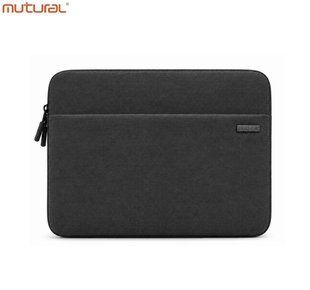 Папка-чохол для MacBook 13"-14" Mutural Laptop Sleeve &mdash; Чорний (Black)