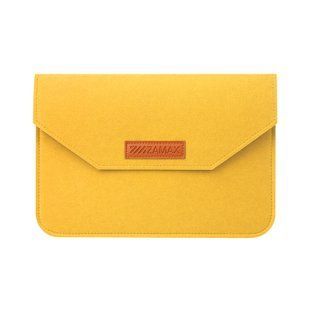 Чохол конверт ZAMAX з войлоку для MacBook 13" Yellow