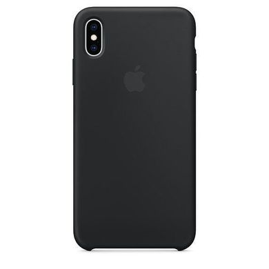 Silicone Case iPhone XS - Black
