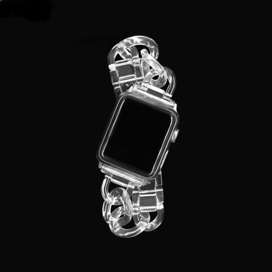 Band for Apple Watch 45/44/42 mm Crystal