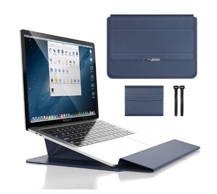 Папка з підставкою Zamax EcoLux Mac Standfolio для MacBook Pro 14.2" | Air 13.6" - Blue