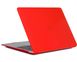 Чехол накладка Hard Shell Case for MacBook Pro 16" (2021, 2023) Soft Touch Red фото 1
