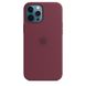 Silicone Case for iPhone 12 Pro Max - Plum фото 1