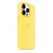 iPhone 14 Pro Max Silicone Case with MagSafe - Canary Yellow фото 3