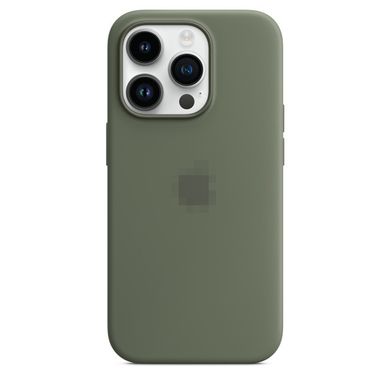 iPhone 14 Pro Max Silicone Case with MagSafe - Olive