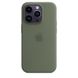 iPhone 14 Pro Max Silicone Case with MagSafe - Olive фото 1