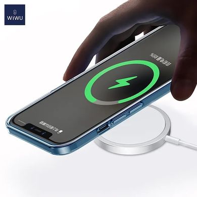 Беспроводная зарядка для iPhone WiWU Magnetic Wireless Charger 15W