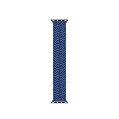 Плетёный монобраслет Braided Solo Loop 41/40/38 mm Atlantic Blue