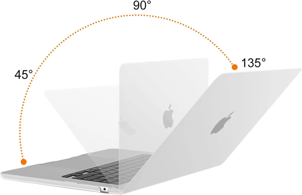 Чохол накладка Hard Shell Case для Macbook Air 15" Soft Touch White
