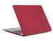 Чехол накладка Hard Shell Case for MacBook Pro 16" (2021, 2023) Soft Touch Wine Red