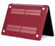 Чехол накладка Hard Shell Case for MacBook Pro 16" (2021, 2023) Soft Touch Wine Red фото 3
