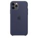 Silicone Case for iPhone 11 Pro Max - Midnight Blue