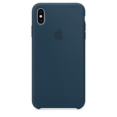 Silicone Case iPhone XS - Pacific Green
