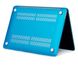 Чехол накладка Hard Shell Case for MacBook Pro 16" (2021, 2023) Soft Touch Light Blue фото 2