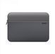 Папка-чохол для MacBook 13"-14" Mutural Laptop Sleeve &mdash; Морозний чорний (Frosty Black)