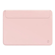 Чохол папка WIWU Skin Pro II PU Leather Sleeve для MacBook Air 13.6" M3/M2 2022/2024 Pink