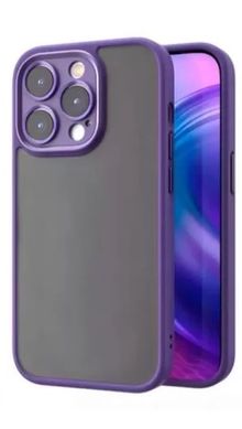 Protection Case for iPhone 14 Pro Rock Guard Touch - Purple