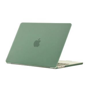 Чехол накладка Hard Shell Case for MacBook Pro 16.2" M1 | M2 | M3 Soft TouchCyprus Green