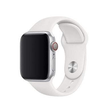 Ремешок для Apple Watch 42 / 44 / 45 mm White Sport Band - S/M & M/L