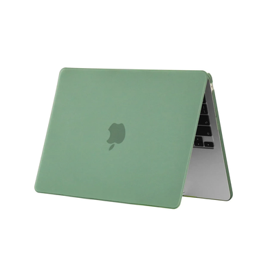 Чехол накладка Hard Shell Case for MacBook Pro 16.2" M1 | M2 | M3 Soft TouchCyprus Green