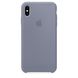 Silicone Case iPhone XS - Lavender Gray фото 1