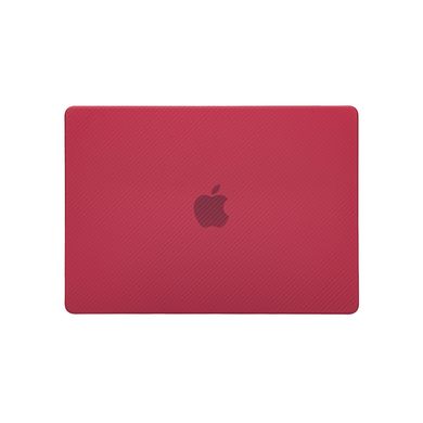 Чохол-накладка для MacBook Pro 13" ZM Carbon style Red