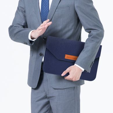 Чехол конверт ZAMAX Felt Sleeve для MacBook Pro 16.2" Deep Navy