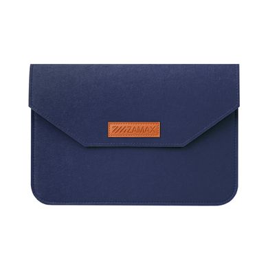 Чехол конверт ZAMAX Felt Sleeve для MacBook Pro 16.2" Deep Navy