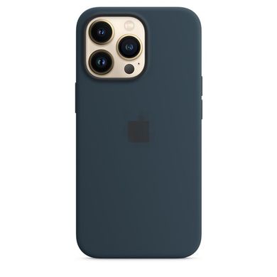 iPhone 13 Pro Silicone Case - Abyss Blue