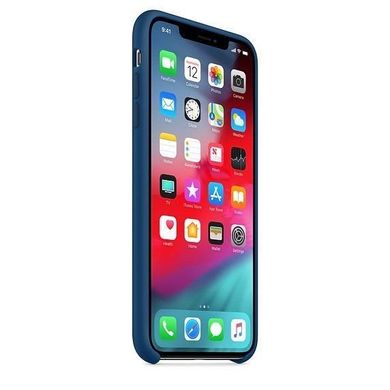 Silicone Case iPhone XS - Blue Horizon