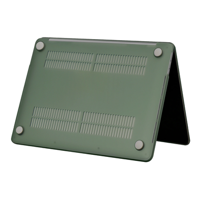 Чехол накладка Hard Shell Case for MacBook Pro 14.2" (2021, 2023) Soft Touch Cyprus Green