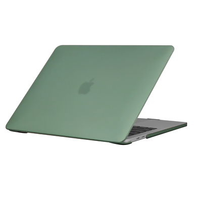 Чехол накладка Hard Shell Case for MacBook Pro 14.2" (2021, 2023) Soft Touch Cyprus Green